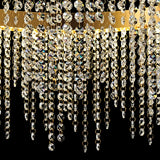 Bano 61.5cm Round Dimmable LED Crystal Chandelier - Gold