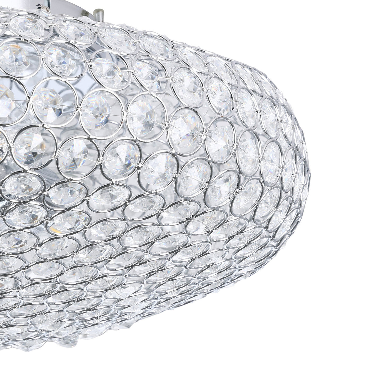 Barbena 3 Light Ceiling Light - Chrome