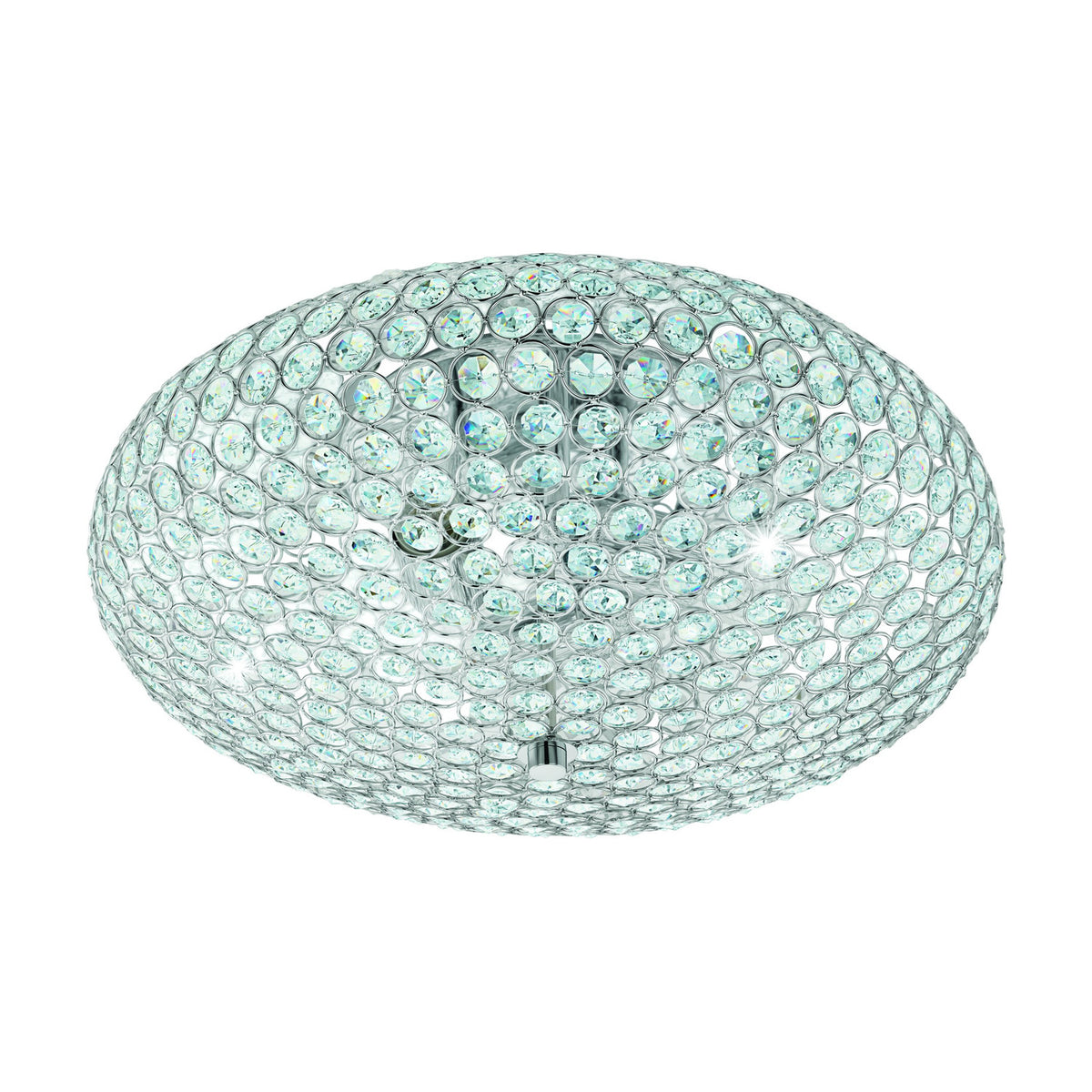 Barbena 3 Light Ceiling Light - Chrome