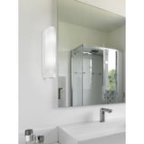 Bari 1 Bathroom Wall Light - White
