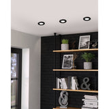 Baselle Downlight Set of 3 - Black