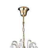 Bask 48cm Round 4 Light Crystal Chandelier - French Gold