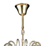 Bask 64cm Round 6 Light Crystal Chandelier - French Gold