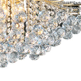 Bask 64cm Round 6 Light Crystal Chandelier - French Gold