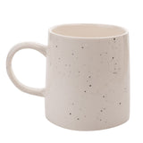 Cat Mum Paw Prints Speckled Stoneware Mug 400ml - White