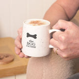 The Dog Father Bone Speckled Stoneware Mug 400ml - White