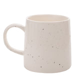 Dog Mum Bone Print Speckled Stoneware Mug 400ml - White