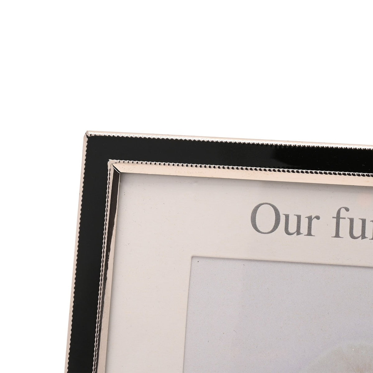 Our Furry Best Friend 2 Aperture Metal Photo Frame - White