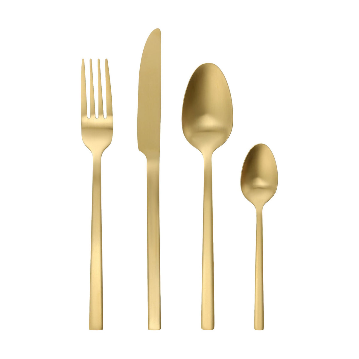 Beloha 16 Piece Cutlery Set - Gold