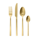 Beloha 16 Piece Cutlery Set - Gold