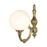 Ben Glass Globe Wall Light