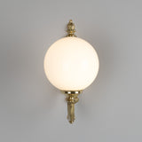 Ben Glass Globe Wall Light