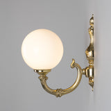 Ben Glass Globe Wall Light