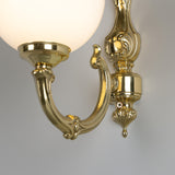 Ben Glass Globe Wall Light