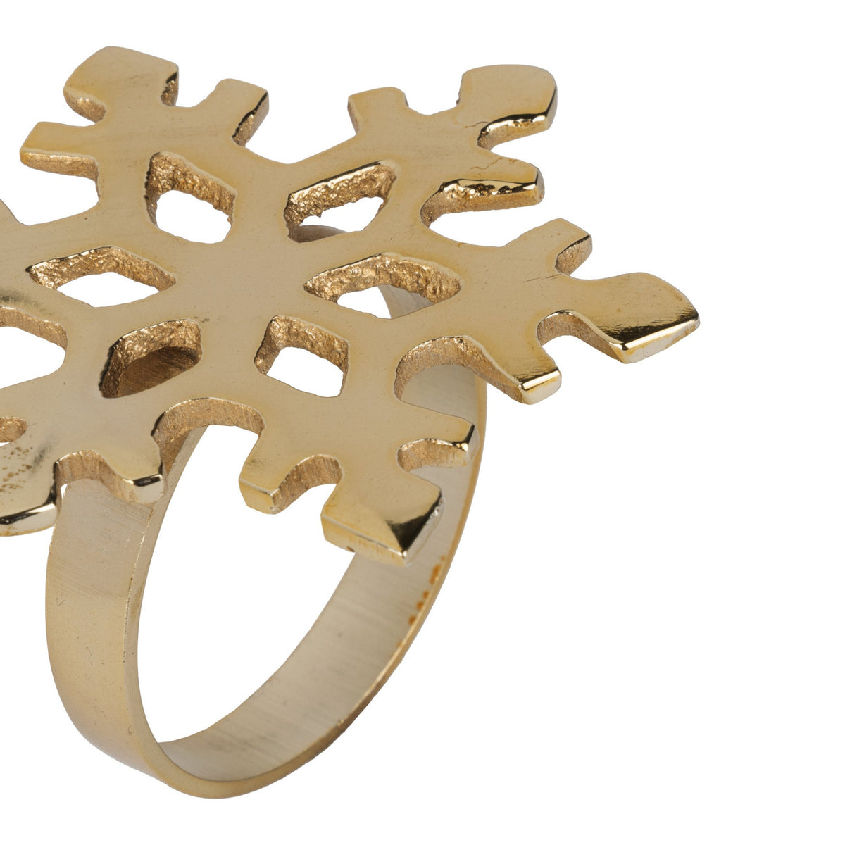Beohari Napkin Ring 4 x 6cm - Gold