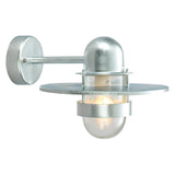 Bergen 1 Light Wall Lantern - Galvanised