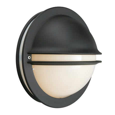Berlin 1 Light Wall Light - Black