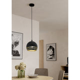 Besmena Pendant Light - Black & Gold
