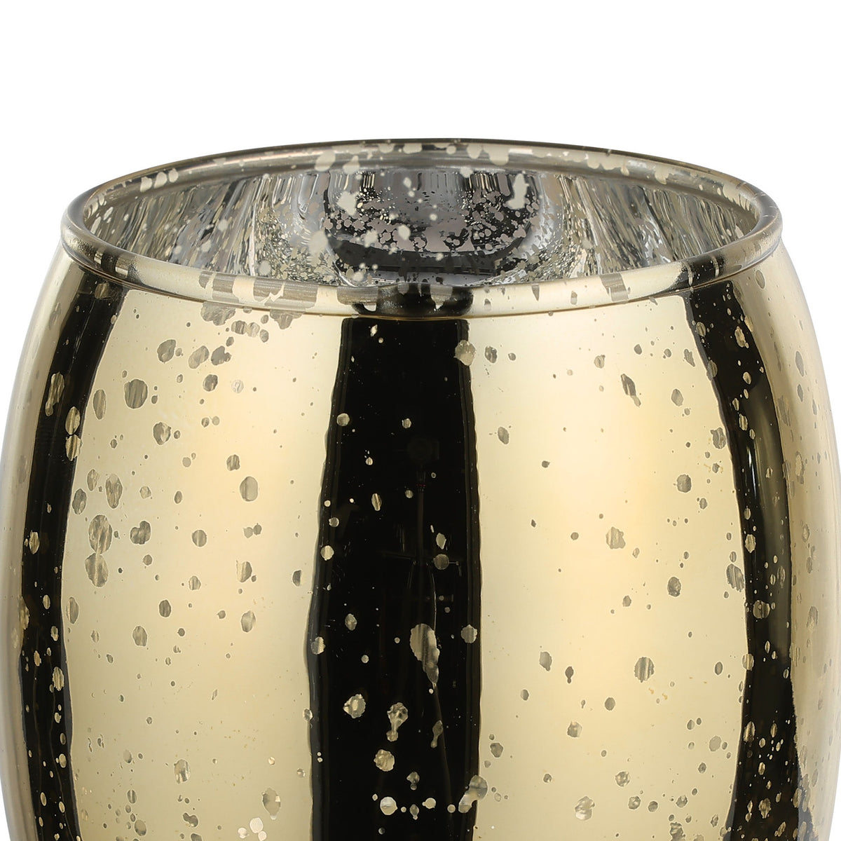 Bezamby Glass Tealight Holder - Gold