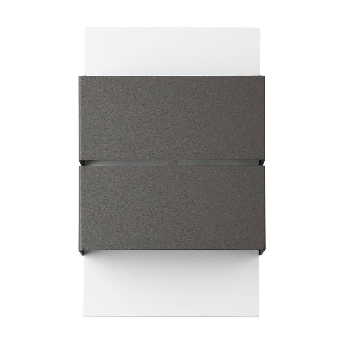 Birnane LED Outdoor Wall Light - White & Anthracite