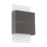 Birnane LED Outdoor Wall Light - White & Anthracite