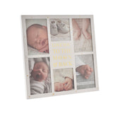 Love You To The Moon & Back MDF Collage Photo Frame - Grey