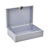 Hold Him a Little Longer MDF Keepsake Box with Tassel - Blue