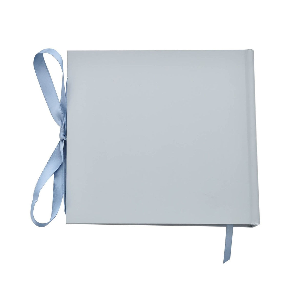 Dream Big Little One Baby Photo Album with Ribbon Tie - Blue
