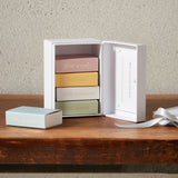 Gold Star and Moon Keepsake Box with Five Mini Matchboxes