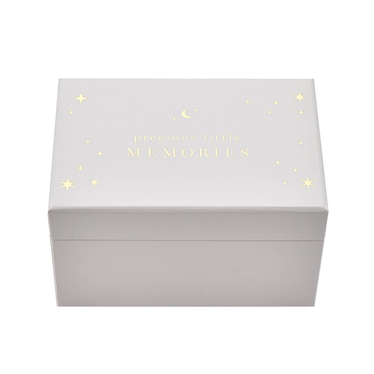 Gold Star and Moon Keepsake Box with Five Mini Matchboxes