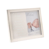 Read Me A Story Metal Plated Photo Frame 6 x 4in - Silver & White