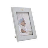 1st Birthday Freestanding Resin Photo Frame 6 x 4in - Blue