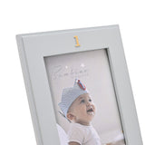 1st Birthday Freestanding Resin Photo Frame 6 x 4in - Blue