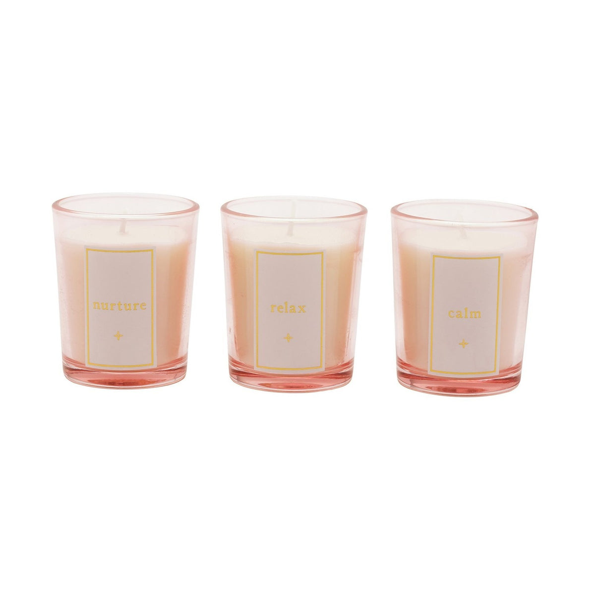 Mummy to Be Mini Scented Candles with Gift Box - Pink