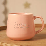 Nanna A New Kind of Love Stoneware Mug - Pink & Silver