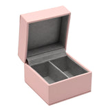 First Tooth & Curl Plastic Keepsake Box - Pink & Silver