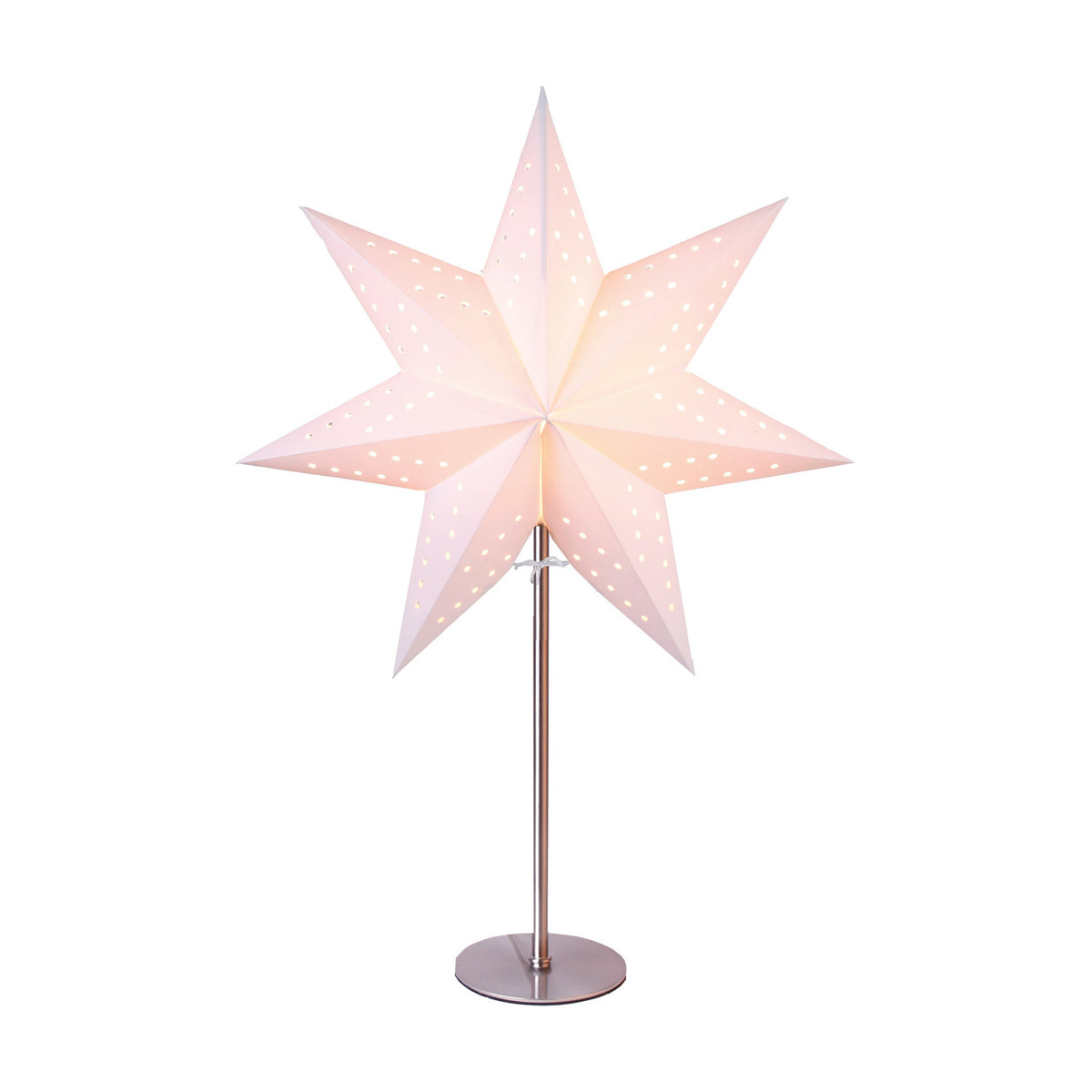 Bobo Star Ornament - Satin Nickel
