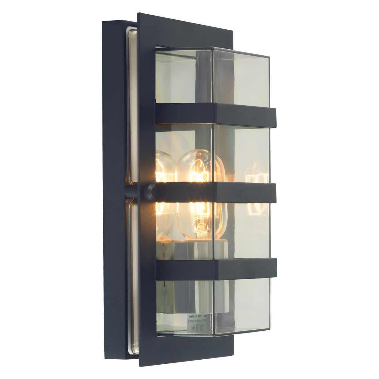 Boden 1 Light Wall Light - Black