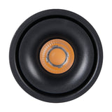 Bohoyo LED Downlight in black, a round aluminium fixture with integrated LED and warm white lens, shown front-on against a plain white background.