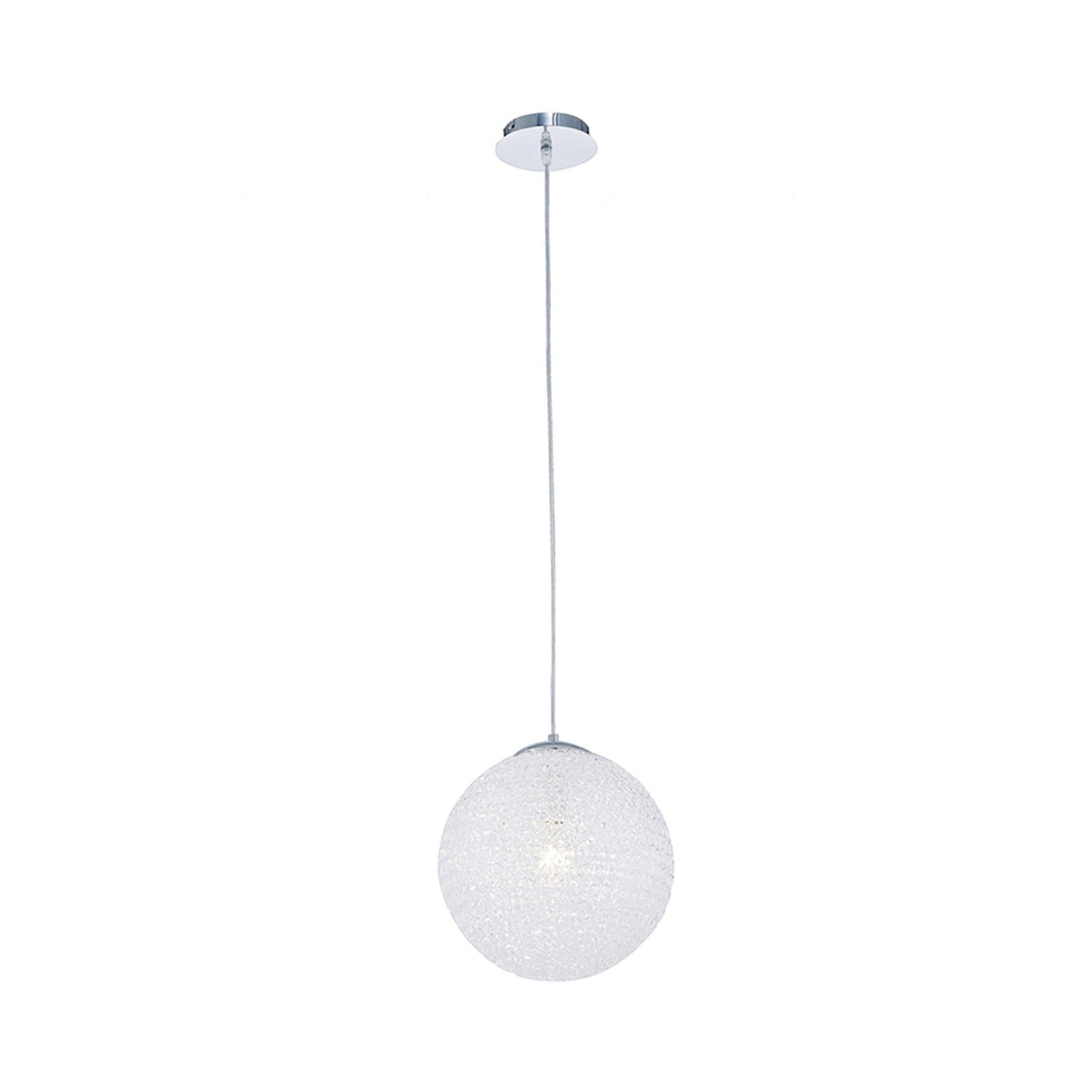 Bola 30cm Round 1 Light Pendant Light - Chrome