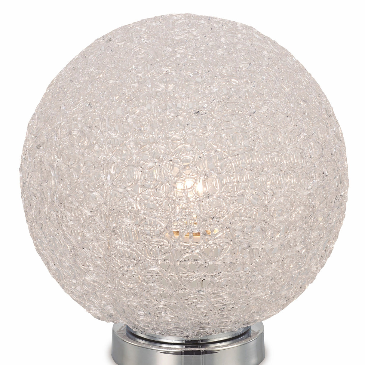 Bola Round Table Lamp - Chrome