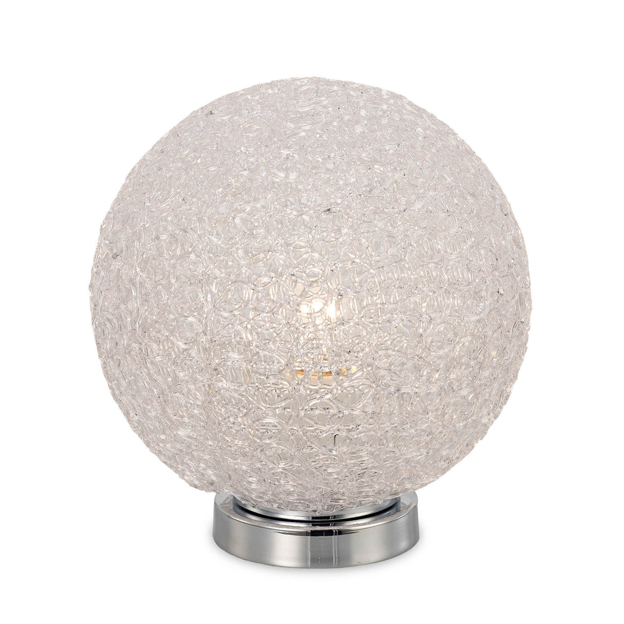 Bola Round Table Lamp - Chrome