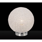 Bola Round Table Lamp - Chrome