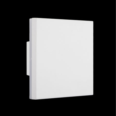 Bora Square Outdoor LED Wall Light 9.6W 3000K - White