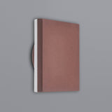 Bora Square Outdoor LED Wall Light 9.6W 3000K - Rust Brown