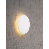 Bora 13.5cm Oval LED Wall Light 6W 3000K - Matt White
