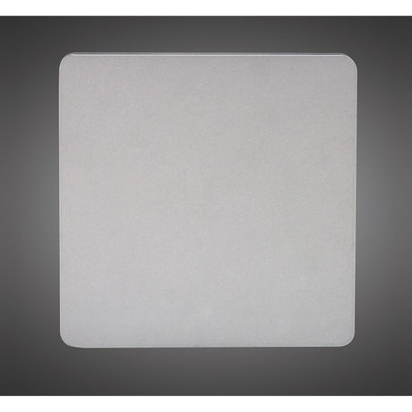 Bora 13cm Square LED Wall Light 6W 3000K - Silver