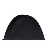Bora 27cm Oval LED Wall Light 16W 3000K - Matt Black