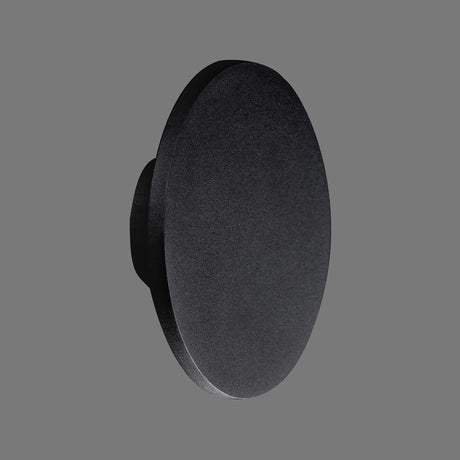 Bora 27cm Oval LED Wall Light 16W 3000K - Matt Black