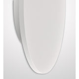 Bora 38cm Oval LED Ceiling/Wall Light 30W 3000K - Matt White